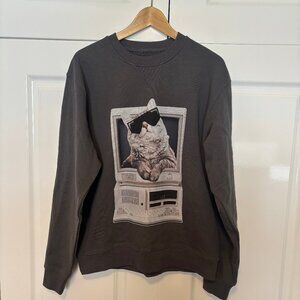 Pit Viper Meowcrosoft Crew Neck Hoodie